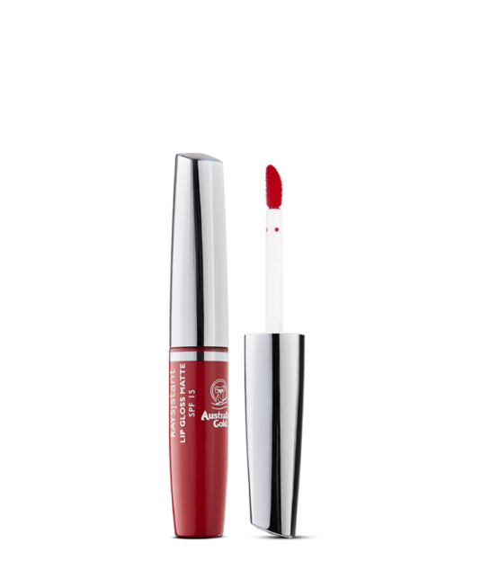 Lip Gloss Matte RED SPF 15 RAYsistant by Australian Gold